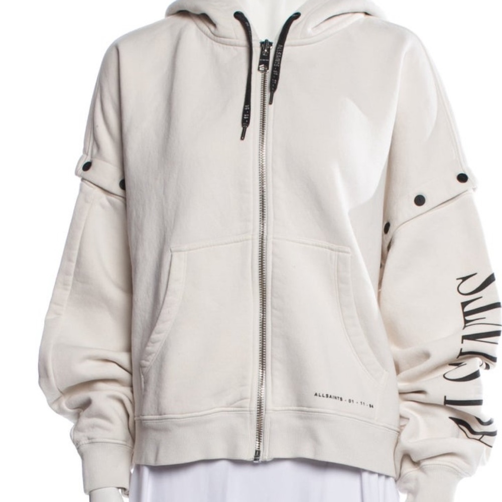 Used- AllSaints Crew Neck Long sleeve sweatshirt- size xs
